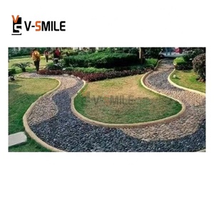 工厂价格抛光小尺寸卵石洗石地板塑料岩石 - Product Image 4