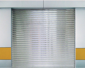 Cyclonic Anti Hurricane Wind Proof Insulated Galvanized Steel / Prepainted / Rolling Shutter Door - Product Image 3