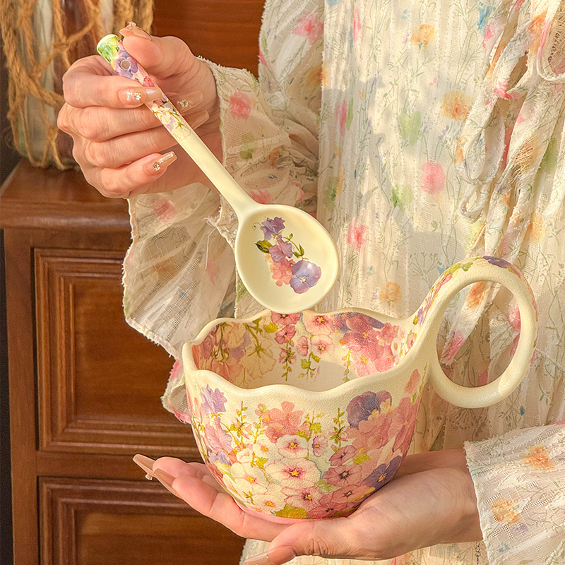 Cuillère rose