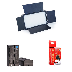 MAMEN U600 + LED ışık fotoğraf Video kayıt Panel lambası parlaklık ayarlanabilir uzaktan kumanda TikTok YouTube canlı Video telefon - Product Image 5
