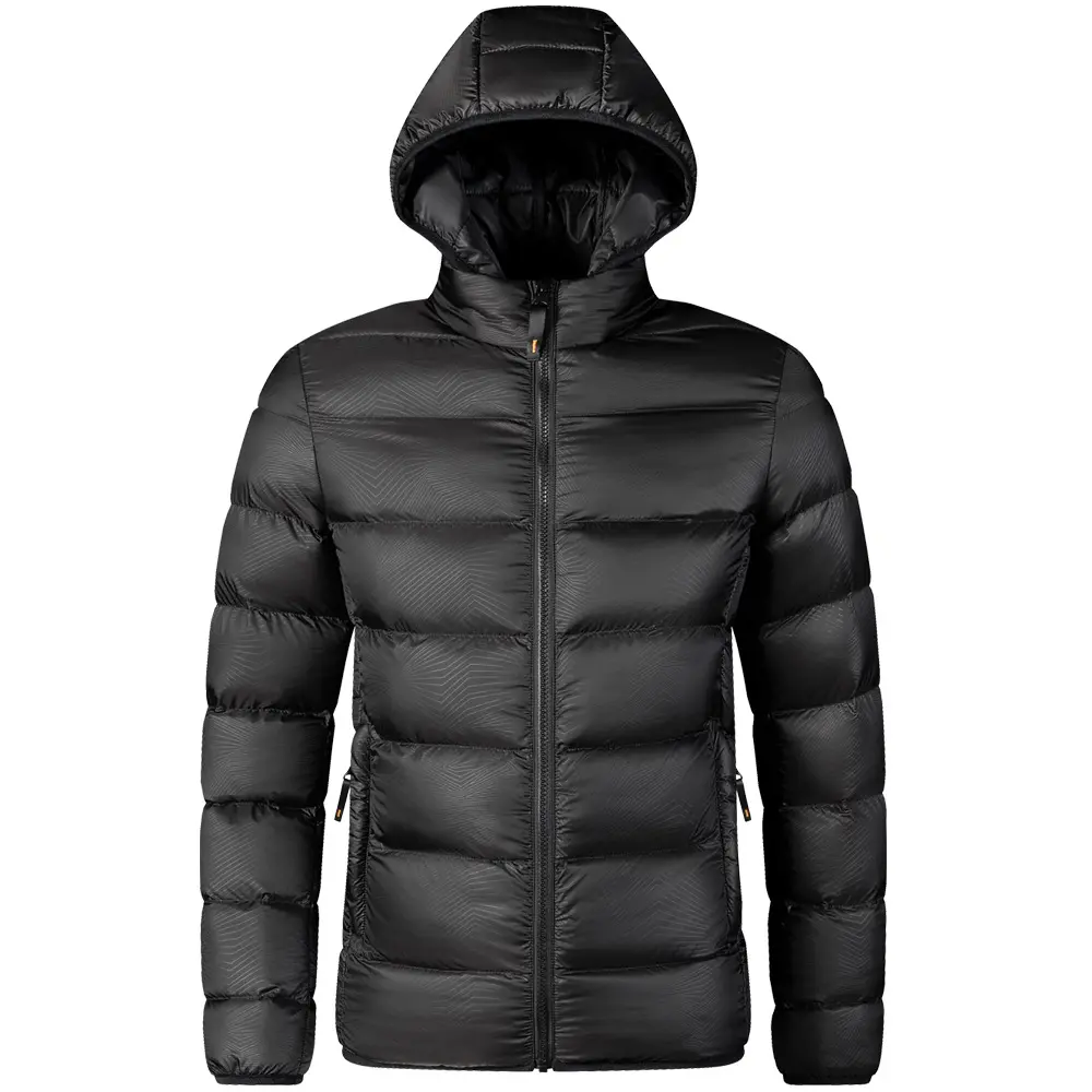 Trending Jackets Mens Winter Padded Bubble Jacket Down Coat para hombres con capucha