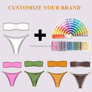 Alta Moda de Duas Peças <span class=keywords><strong>Bikini</strong></span> Swimwear Personalizado Smocked Tecido em Preto Laranja Vermelho Amarelo Sheer <span class=keywords><strong>Micro</strong></span> <span class=keywords><strong>Bikini</strong></span> para Surf Beachwear