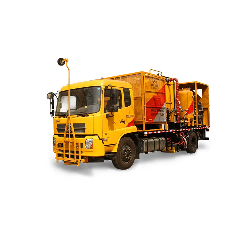 O caminhão termoplástico customizável da marcação rodoviária economiza a durabilidade do trabalho do tempo dos materiais e a manutenção conveniente