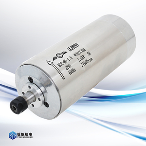 热卖主轴电机1.5kw数控主轴伺服电机220v 5a数控铣床主轴电机 - Product Image 1