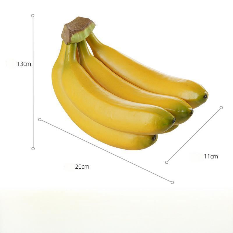 Jaune SKU-13-Banane C-5 pièces par bouquet