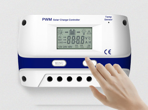 Controlador solar inteligente personalizable LED integrado 80A PWM regulador 10A/20A/30A/40A/50A/60A 12V/24V/36V/48V sistemas - Product Image 2
