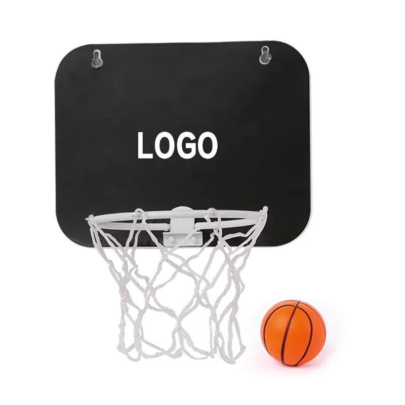 Ventosa montada en la pared personalizada para niños, canasta para practicar pelota, juguete, Mini aro de baloncesto