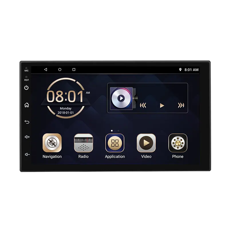 Reproductor multimedia para coche, dispositivo con android 10, 7 pulgadas, N750, estéreo, dvd, novedad