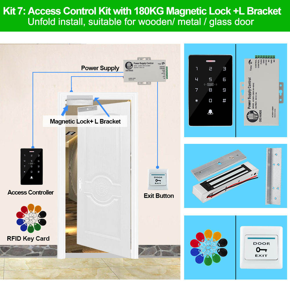 Kit7-180kg serrure L