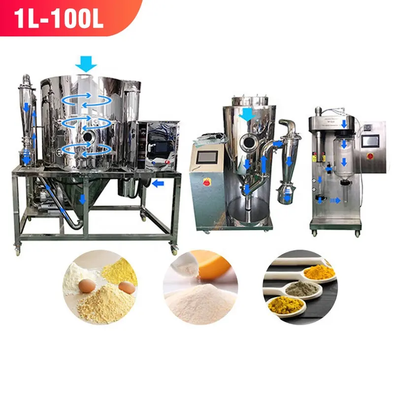 Macchina per la produzione di latte in polvere essiccatore a spruzzo per latte in polvere liquido in vendita macchina per essiccatore a spruzzo industriale per fare latte in polvere