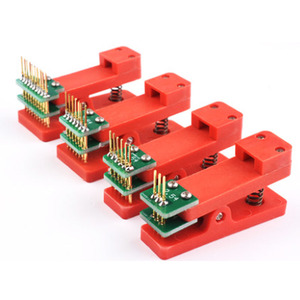 Test rack PCB clip sonda download programma programmazione ago a molla bruciante 2.54 spazio tra 3-10P - Product Image 1