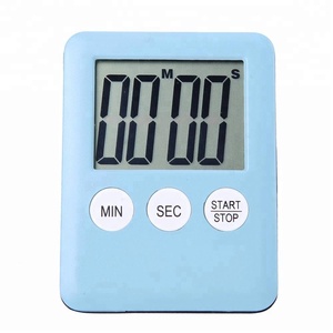 EMAF Timer da cucina digitale universale conto alla rovescia Timer da cucina con cifre grandi allarme forte supporto magnetico porta del frigorifero - Product Image 1