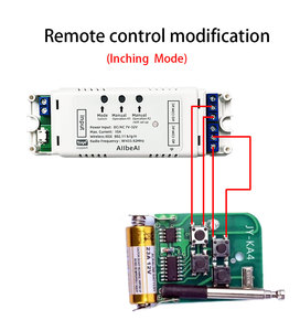 2CHTuyaワイヤレススイッチWiFiスイッチモジュールスマートライフAPPリモコンDIYスマートホーム2ギャングリレー - Product Image 3