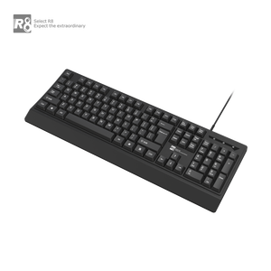 Custom Multi Language Office USB Wired Ergonomic Membrane <strong>Keyboard</strong> with OEM Logo - Product Image 3