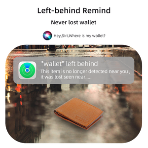 Findmy kart anti-kayıp cihazı kablosuz şarj ultra-ince cüzdan izci kart çantası bulucu GPS izci <span class=keywords><strong>iOS</strong></span> için Ble hava etiketi - Product Image 3