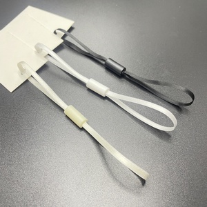 Multi Color Garment <strong>String</strong> Stopper Plastic Cord Rope Lock Seal <strong>Tag</strong> hang <strong>Tag</strong> <strong>String</strong> Labels for Clothing - Product Image 3