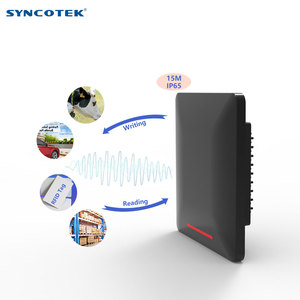 Syncotek 9dBi IMPINJ E710 902~928MHz IP67 15m RS232 RS485 <strong>TCP</strong>/<strong>IP</strong> PoE UHF RFID Integrated <strong>Reader</strong> <strong>with</strong> LED Strip