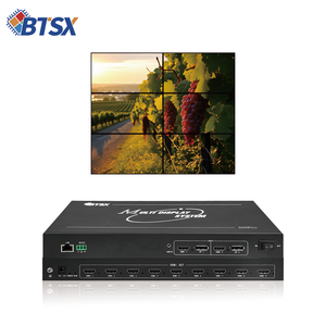 4K60Hz 3x3ビデオウォールコントロールプロセッサ2x4 4 4x2マルチディスプレイスクリーンコントローラ24ビット8K 6x1 1x6ビデオウォールコントローラ - Product Image 4