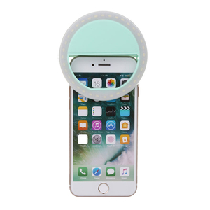 With Clip Selfie LED Ring <strong>Flash</strong> Fill Light <strong>Camera</strong> for Cell Phone IPhone13 Plus Smartphone 36LED Rechargeable - Product Image 1
