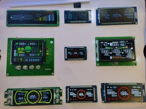 Personalizzare Lcd 7 Display Lcd monocromatico segmento Lcd di accumulo di energia Inverter segmento personalizzato Display Lcd Htn segmento visualizza schermo