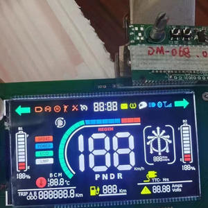 Tùy chỉnh phân khúc Ebike hiển thị <span class=keywords><strong>LCD</strong></span> E xe đạp màn hình kỹ thuật số điện xe máy đồng hồ tốc độ ô tô <span class=keywords><strong>LCD</strong></span> hiển thị cho Ebike - Product Image 5