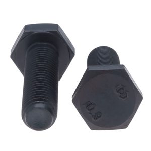 Cường độ cao 1035k thép carbon gb5783 lớp 8.8 hoàn toàn ren đen Hex bu lông và ốc vít hạt - Product Image 4