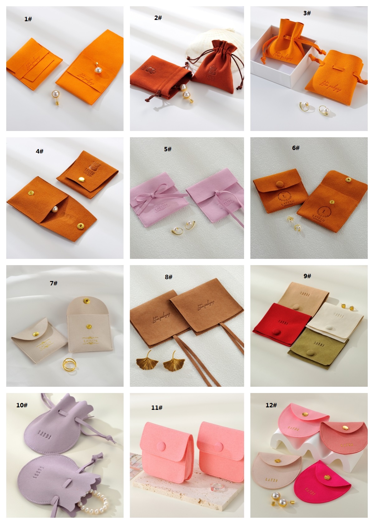 Plus d'options de pochettes