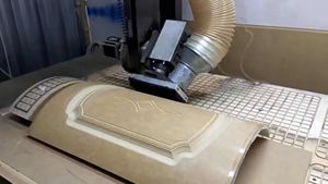 Multifunctional 3700x2600x2300mm 4 <strong>Axis</strong> Mould <strong>Cnc</strong> <strong>Router</strong> <strong>with</strong> 180 Degrees <strong>Rotate</strong> Swing Spindle