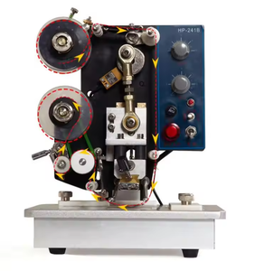 Halbautomat ische Datums maschine Heiß präge folien codierer Verfalls charge Druck datum Maschine Codier maschine - Product Image 2