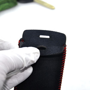 Wholesale Leather Car Remote <strong>Key</strong> Shell Fob Cover Case for Renault Laguna <strong>Espace</strong> 2 Buttons Car Keychain Protection Case - Product Image 6