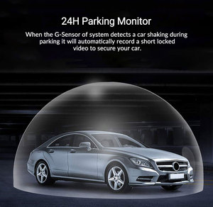 Vier Kameras 4K 1080*3 Auto DVR Wifi Eingebauter GPS-Park monitor Fahr rekorder für Fahrzeugs icherheit und Fahr sicherheit