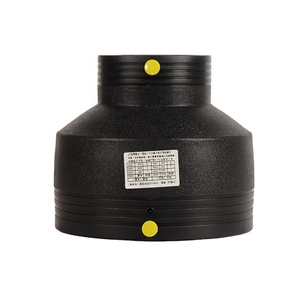 直销耐用设计PE电熔管件HDPE减量联轴器，用于水或气体 - Product Image 1