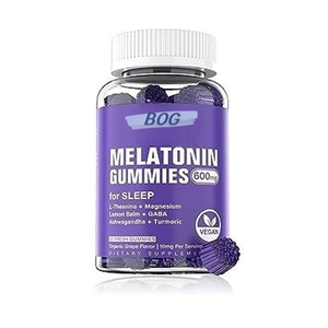 שינה gummies ילדים & העשרה טבעית סיוע לצמיחה & פיתוח melatonin ashwagandha l thanine לימון balm