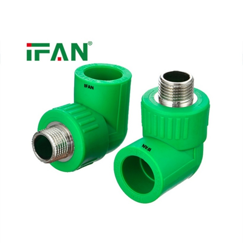Coude à filetage mâle