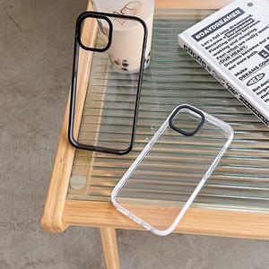 Apple iPhone1617ProMax iki renkli 2.5 için cep telefonu kılıfı akrilik yüksek şeffaflık düz renk glitter malzeme - Product Image 3