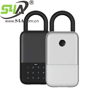 S4A Waterproof Smart <strong>Key</strong> <strong>Lock</strong> Box Tuya TTLock APP Passcode IC Card <strong>Blue</strong> Tooth <strong>Key</strong> Lockbox Wall Mounted &amp; Door Hanging Smart <strong>Lock</strong> - Product Image 4