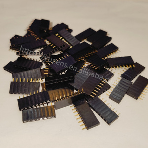 2.54mm Straight Single Row PCB Board Female Pin <strong>Header</strong> Socket Connector <strong>1</strong>*8p - Product Image 2
