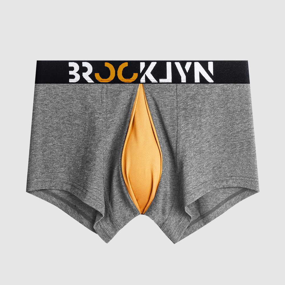 Grey- black band# yellow pouch