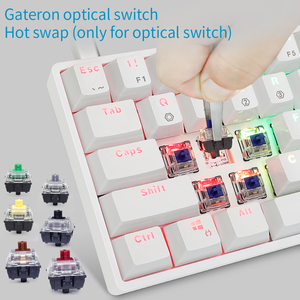 61 <strong>Keys</strong> Gaming Mechanical <strong>Keyboard</strong> RGB USB Type C ABS Mini <strong>Keyboard</strong> Wired Custom Logo Printed Accept for Skyloong Manufacturer