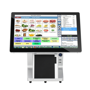 15.6 Inch All-In-One POS <strong>System</strong> Dual Touch Screen Display <strong>with</strong> Windows <strong>System</strong> for Cash Register <strong>Operations</strong> - Product Image 2