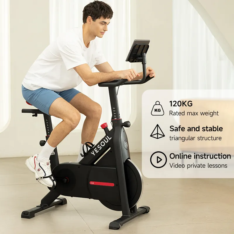 Fitness Binnenshuis Verminderen Het Gewicht Van De Uitrusting En Thuis Stille Fietsende Gymtraining Spinbike