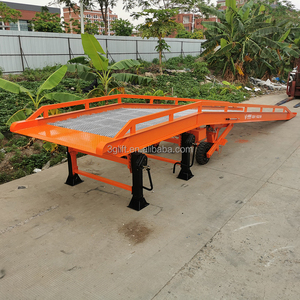 Plataforma de rampa de muelle portátil para contenedores de 6 toneladas, puente de embarque móvil, plataforma de carga y descarga hidráulica - Product Image 4