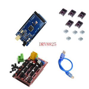 Controlador para Arduino 3D, Mega 2560 R3 Mega2560 REV3 + rampas 1,4, kit arduino, Reprap MendelPrusa