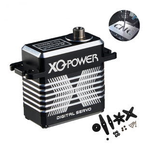 XQ-potenza 15KG ad alta precisione ingranaggio in metallo servomotore digitale uso per Arduino Robot DIY RC elicottero nave 90 180 210 gradi - Product Image 1
