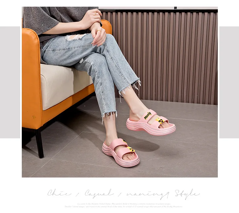 High Quality Slippers for Ladies 2022 Outdoor Comfortable EVA Sandals and Slipper Women