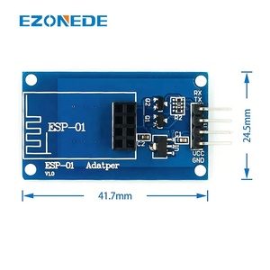 <span class=keywords><strong>ESP8266</strong></span> ESP-01 adattatore Wireless <span class=keywords><strong>WiFi</strong></span> seriale modulo 3.3V 5V ESP01 Breakout PCB adattatore compatibile per Ardu - Product Image 6
