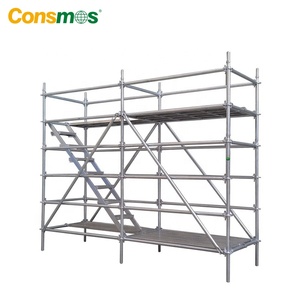 Prezzi di fabbrica di alta qualità Mobile telaio in acciaio regolare impalcatura per la costruzione H telaio ponteggi - Product Image 5
