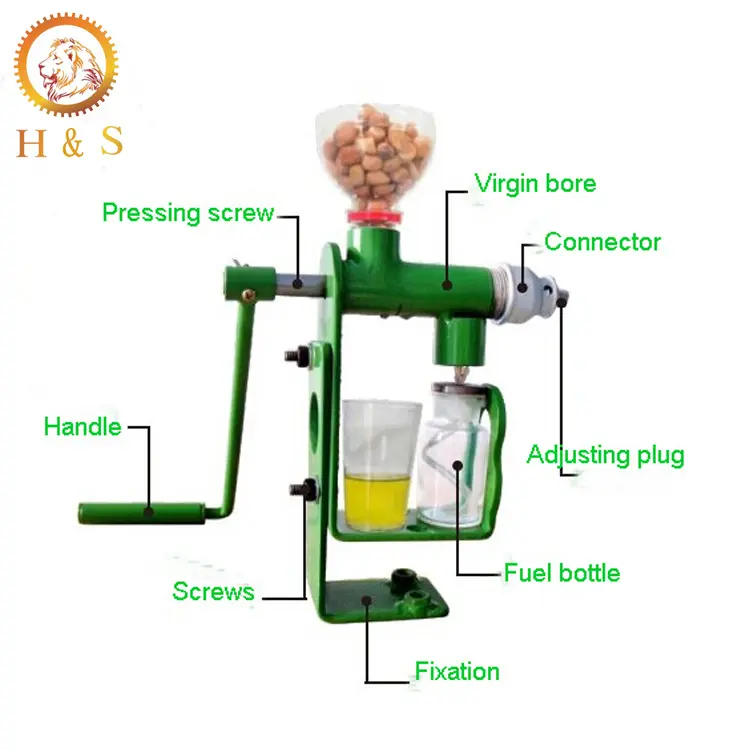 Wirtschaft liche handbetrieb ene Mini-Ölpresse/manuelle Ölpresse