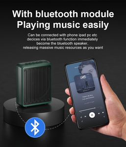 SHIDU 10W Amplificador de voz inalámbrico portátil Sistema de amplificador de enseñanza de potencia de salida de auriculares con micrófono