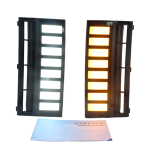 WINAUTO新LEDデイタイムランニングライト2024年用ヒュンダイIX45サンタフェフロントDRLイエローライト付き - Product Image 6